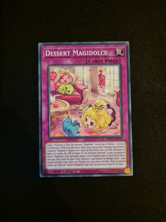 Carte Yu-Gi-Oh! Dessert Magidolce MP25-FR398