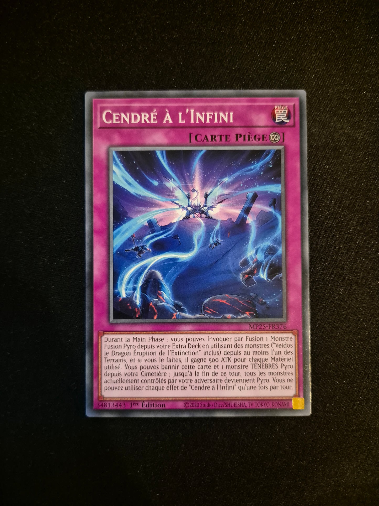 Carte Yu-Gi-Oh! Cendré à l'Infini MP25-FR376