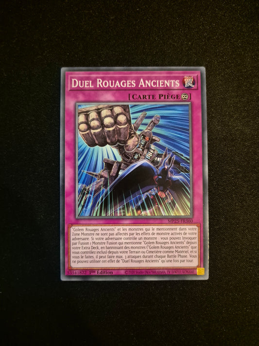 Carte Yu-Gi-Oh! Duel rouages Ancients MP25-FR360
