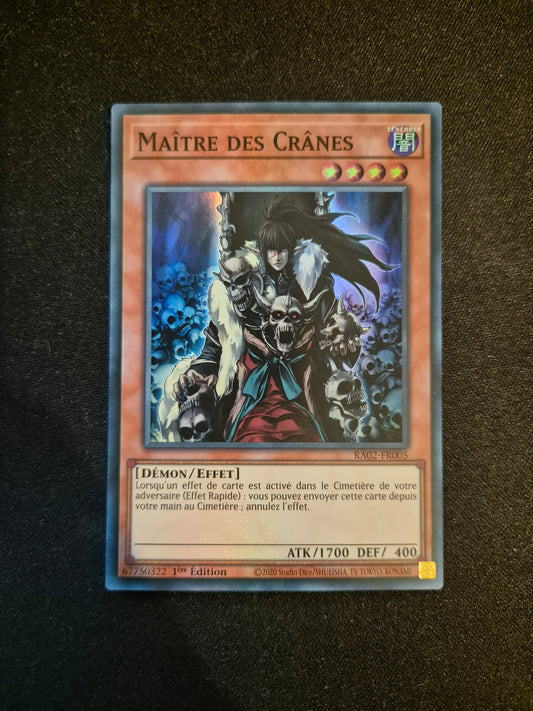 Carte Yu-Gi-Oh! Maitre des Cranes RA02-FR005 Super Rare