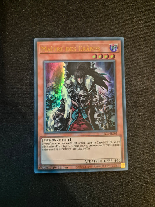 Carte Yu-Gi-Oh! Maitre des Cranes RA02-FR005 Ultra Rare