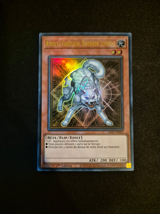 Carte Yu-Gi-Oh! Ryko le Chasseur Seigneur Lumière RA02-FR003 Ultra Rare