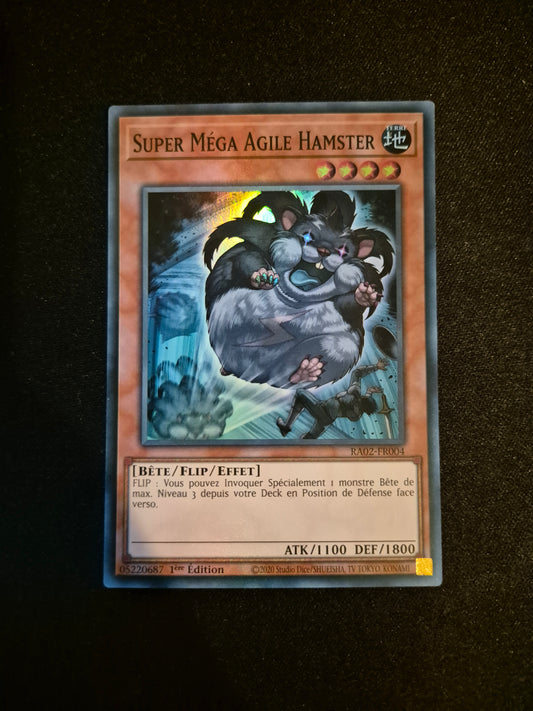 Carte Yu-Gi-Oh! Super Méga Agile Hamster RA02-FR004 Super Rare