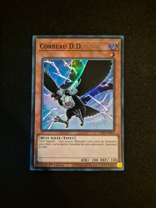 Carte Yu-Gi-Oh! Corbeau DD RA02-FR002 Super Rare