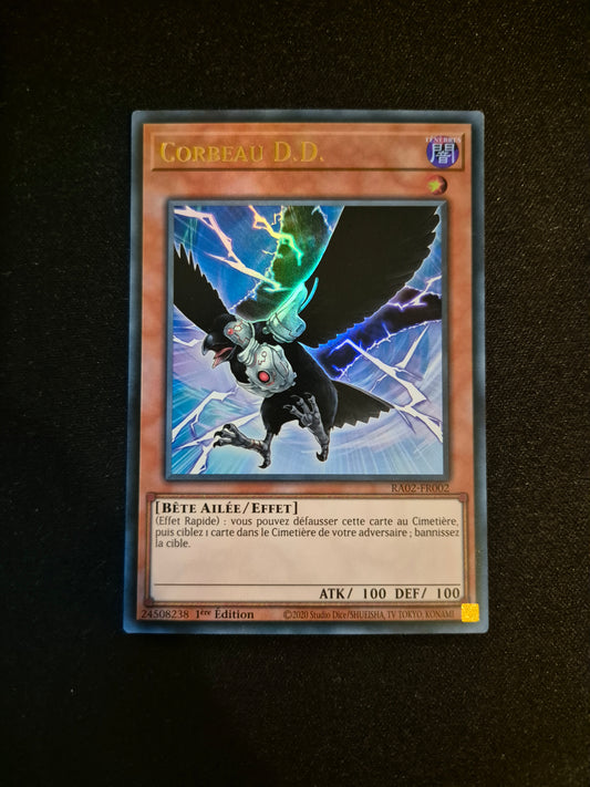 Carte Yu-Gi-Oh! Corbeau DD RA02-FR002 Ultra Rare