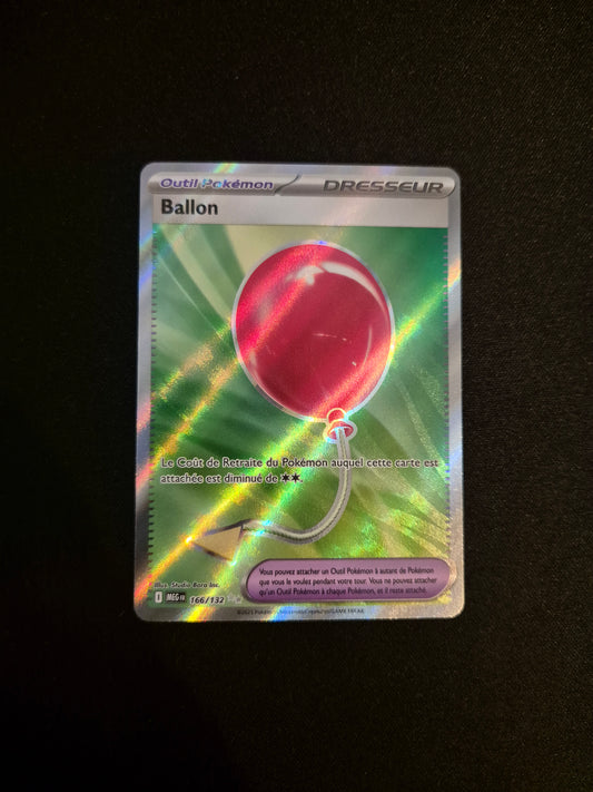 Carte Pokémon Ballon Full Art 166/132 ** ME01 Méga-Évolution