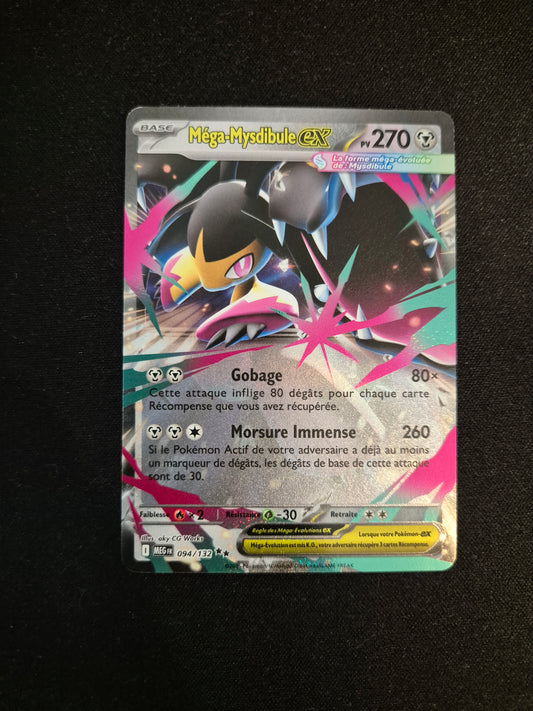 Carte Pokémon Méga-Mysdibule EX 094/132 ME01 Méga-Évolution