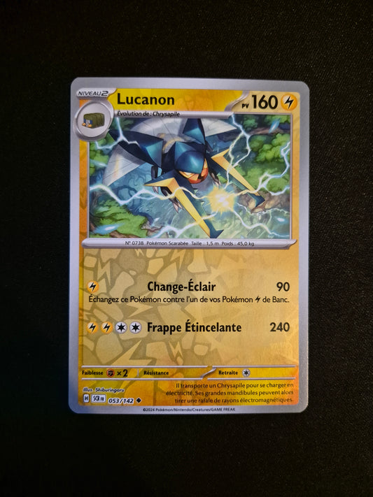 Carte Pokémon Lucanon Reverse 053/142 SCR EV07 Couronne Stellaire