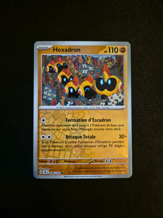 Carte Pokémon Haxadron Reverse 088/142 SCR EV07 Couronne Stellaire