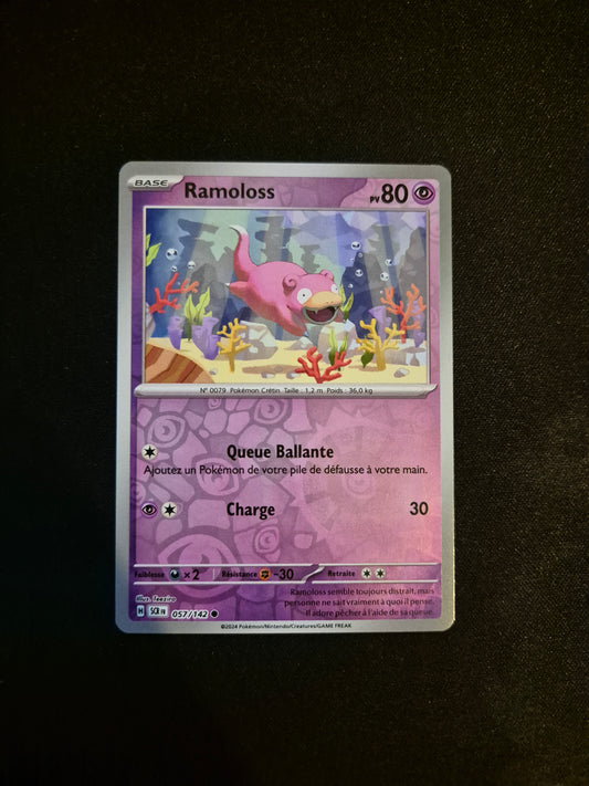 Carte Pokémon Ramoloss Reverse 057/142 SCR EV07 Courrone Stellaire