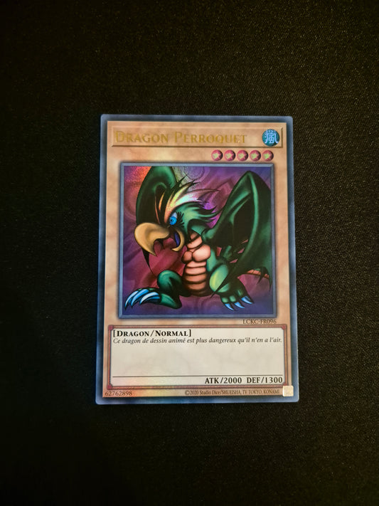 Carte Yu-Gi-Oh! Dragon Perroquet Ultra Rare LCKC-FR096