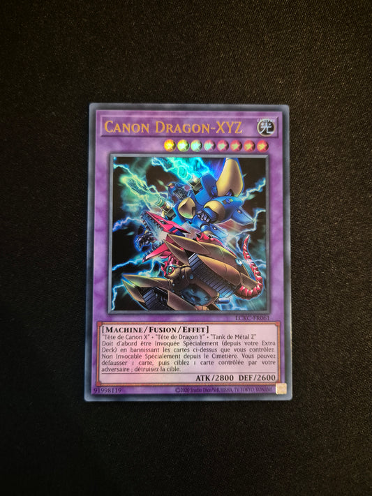 Carte Yu-Gi-Oh! Canon Dragon XYZ Ultra Rare LCKC-FR061