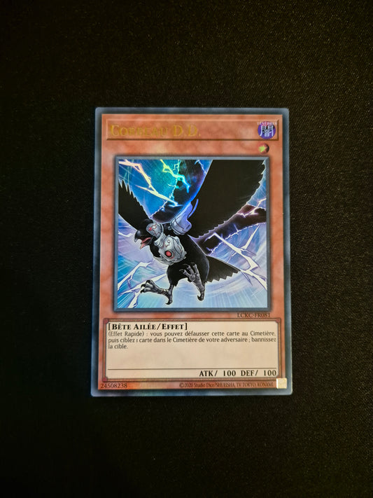 Carte Yu-Gi-Oh! Corbeau DD Ultra Rare LCKC-FR081
