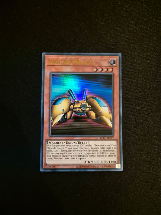 Carte Yu-Gi-Oh! Tank de Métal Z Ultra Rare LCKC-FR007