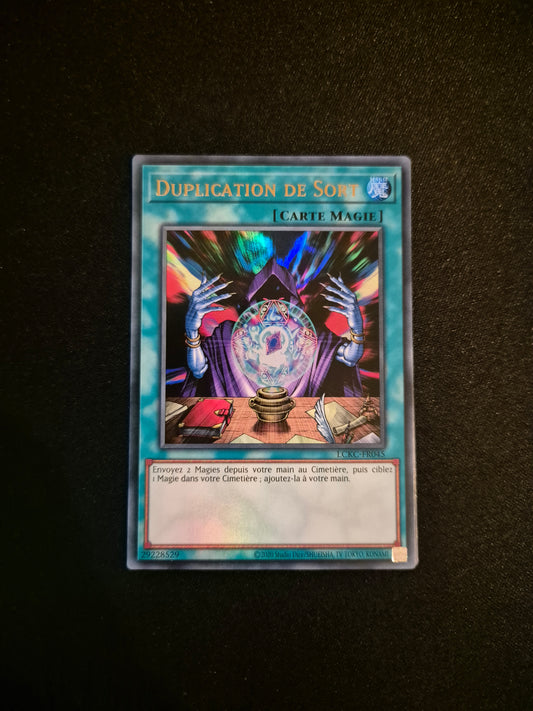 Carte Yu-Gi-Oh! Duplication de Sort Ultra Rare LCKC-FR045