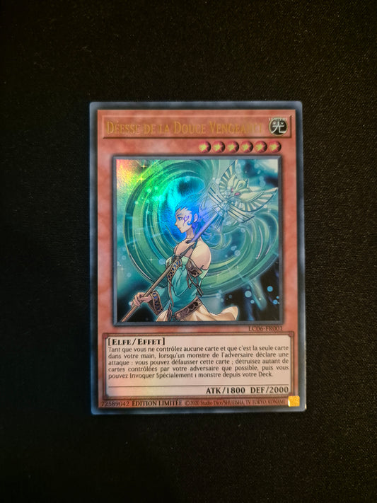 Carte Yu-Gi-Oh! Déesse de la Douce Vengeance Ultra Rare LC06-FR001