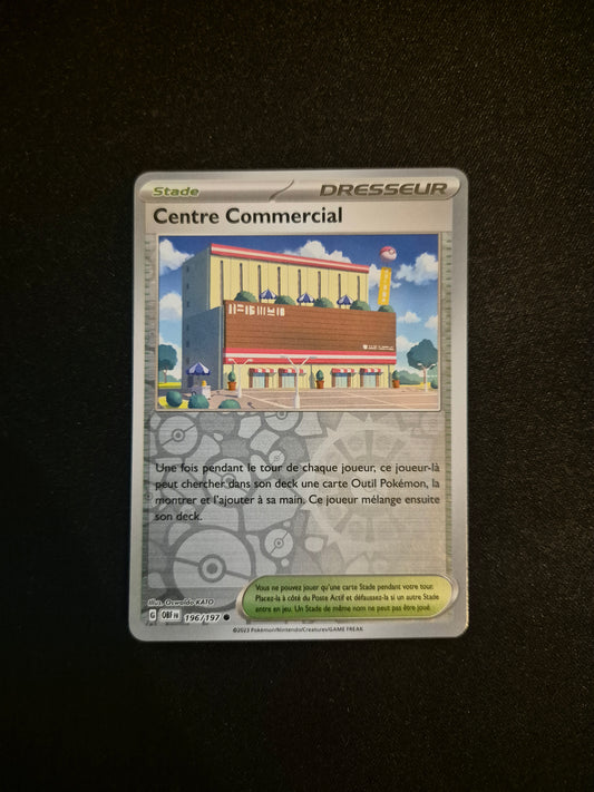Carte Pokémon Centre Commercial Reverse 196/197 EV03 Flammes Obsidiennes