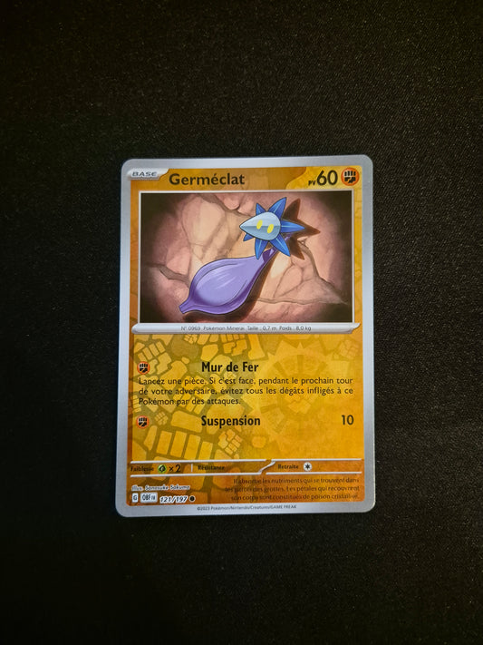Carte Pokémon Germéclat Reverse 121/197 EV03 Flammes Obsidiennes