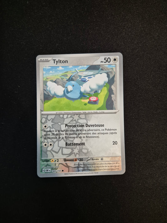 Carte Pokémon Tylton Reverse 169/197 EV03 Flammes Obsidiennes