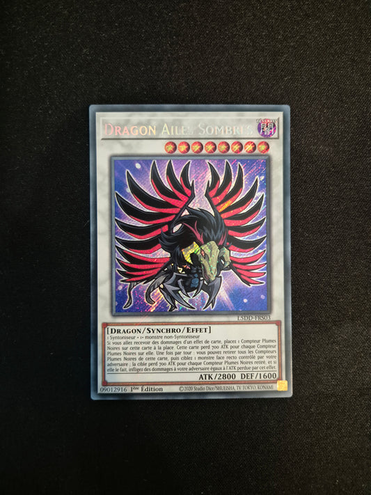 Carte Yu-Gi-Oh! Dragon Ailes Sombres Secret Rare L5DD-FRS03
