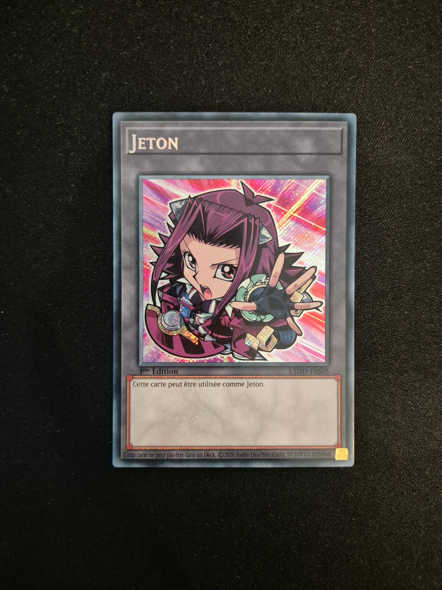 Carte Yu-Gi-Oh! Jeton Secret Rare L5DD-FRS05