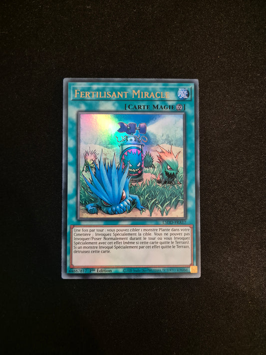Carte Yu-Gi-Oh! Fertilisant Miracle Ultra Rare L5DD-FRA17