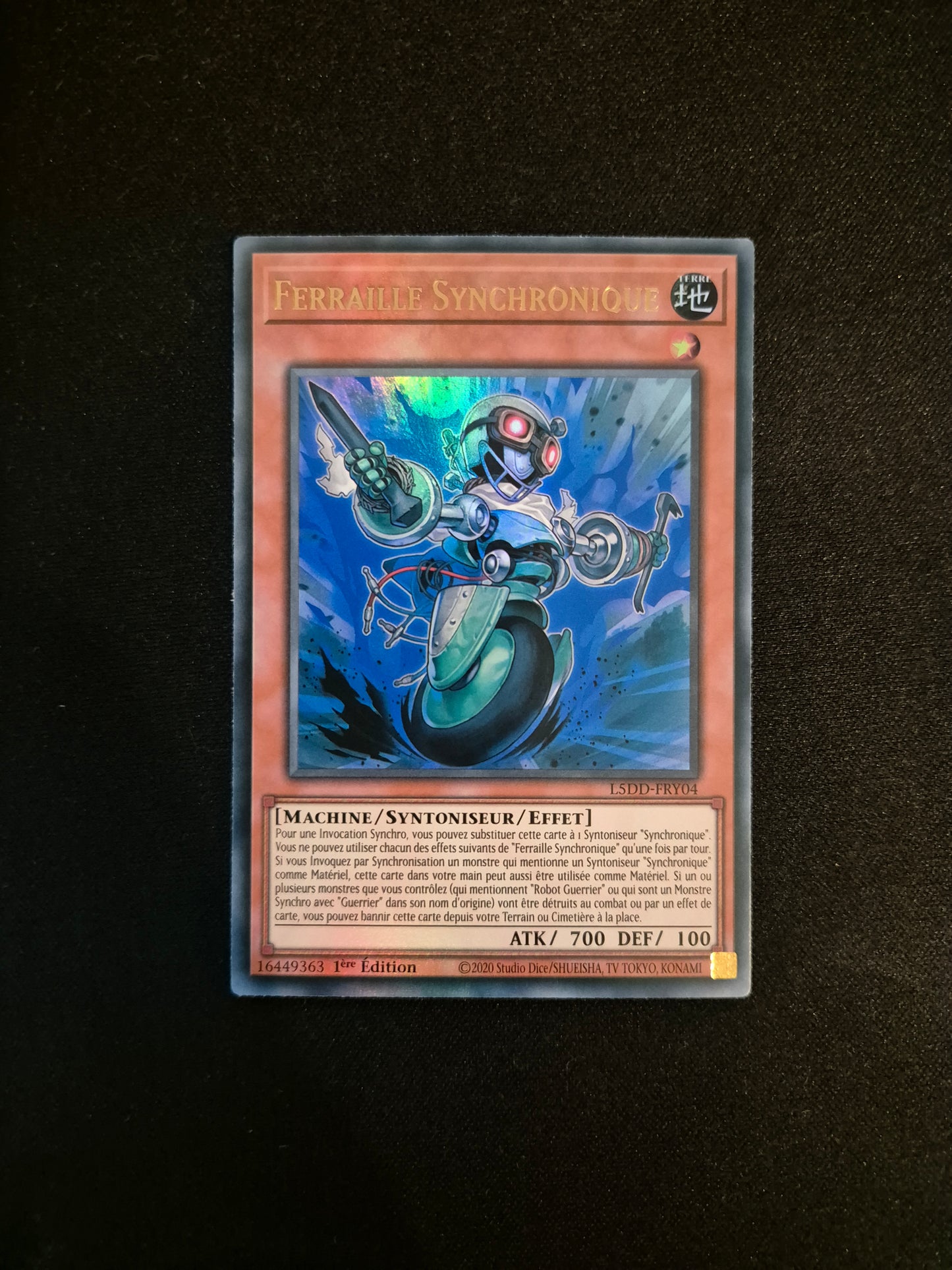 Carte Yu-Gi-Oh! Ferraille Synchronique Ultra Rare L5DD-FRY04