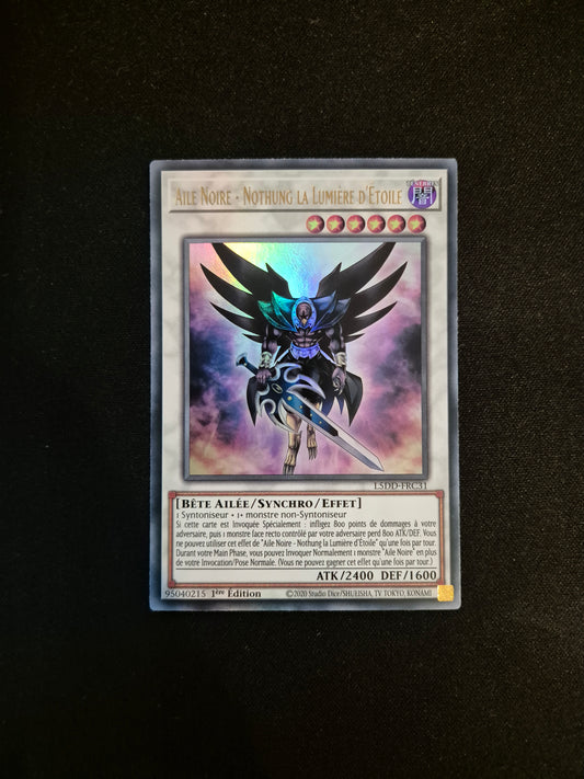Carte Yu-Gi-Oh! Aile Noire Nothung La Lumiere d'Etoile Ultra Rare L5DD-FRC31