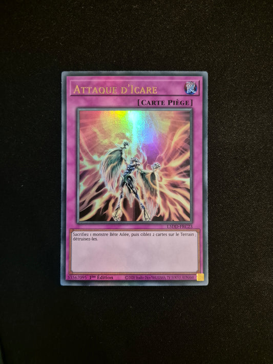 Carte Yu-Gi-Oh! Attaque d'Icare Ultra Rare L5DD-FRC23
