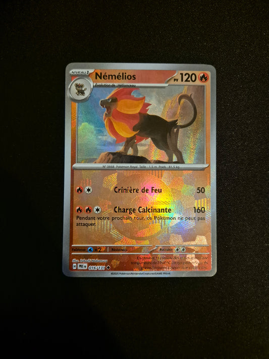 Carte Pokémon Némélios Pokeball 016/131 EV8.5 Évolutions Prismatiques