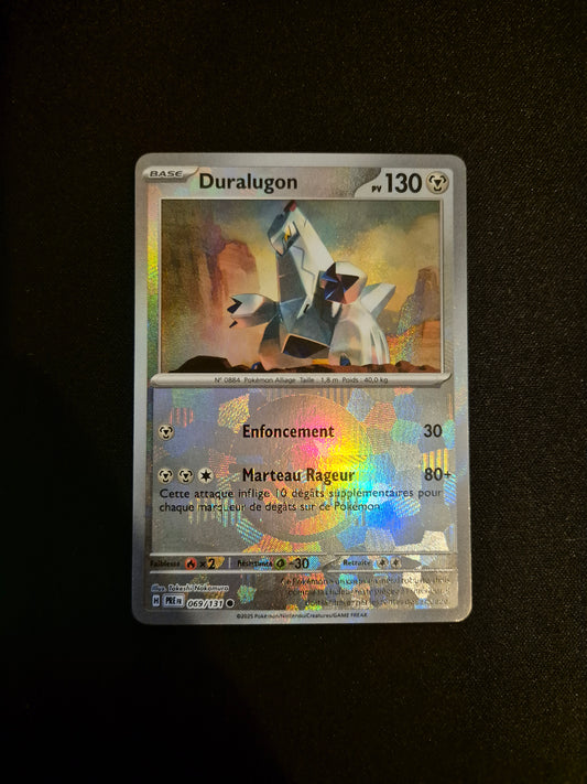 Carte Pokémon Duralugon Pokeball 069/131 EV8.5 Évolutions Prismatiques