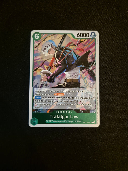 Carte One Piece OP13-031 R Trafalgar Law Foil