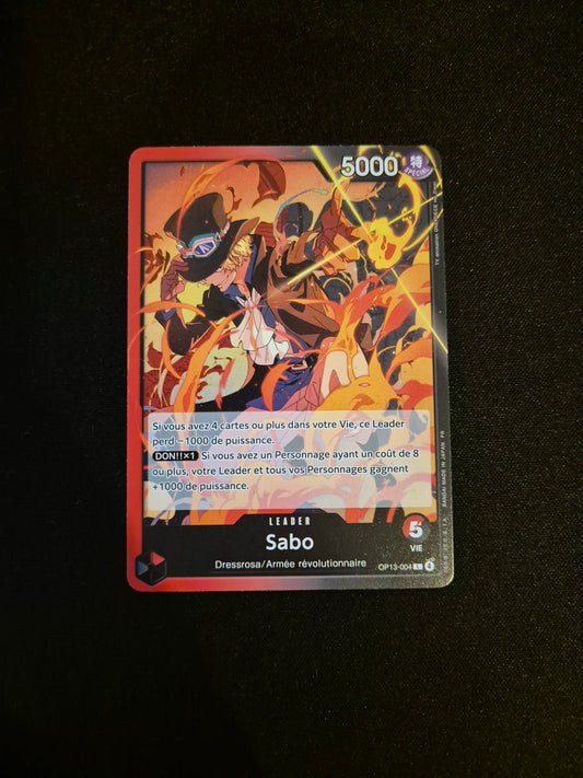 Carte One Piece OP13-004 L Sabo
