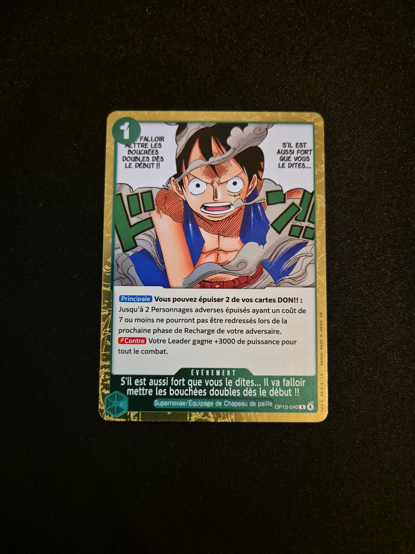 Carte One Piece OP13-040 R Foil