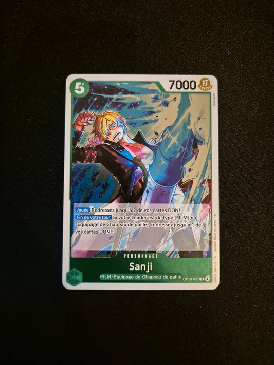 Carte One Piece OP13-027 R Sanji Foil