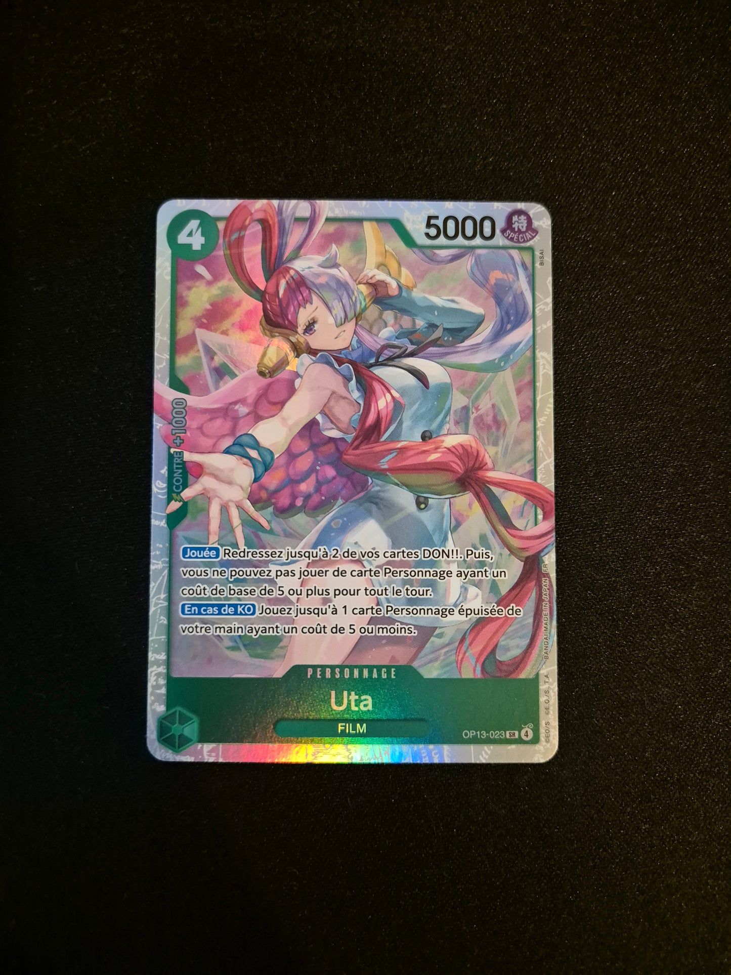 Carte One Piece OP13-023 SR Uta