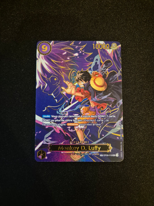 Carte One Piece SP OP09-119 SEC Monkey D. Luffy FR