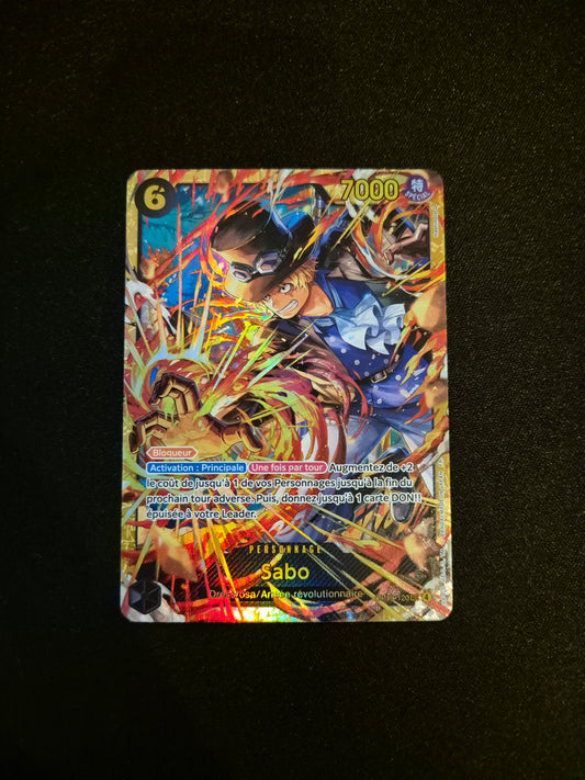 Carte One Piece OP13-120 SEC Sabo