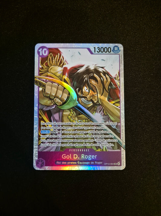 Carte One Piece OP13-064 SR Gol D. Roger