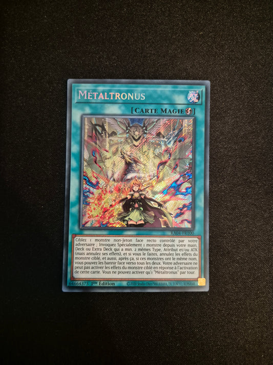 Carte Yu-Gi-Oh! Metaltronus  Secret Rare RA04-FR100