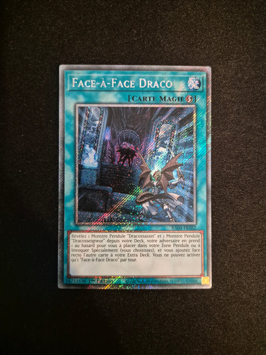 Carte Yu-Gi-Oh! Face à Face Draco Platinum Secret Rare RA04-FR262