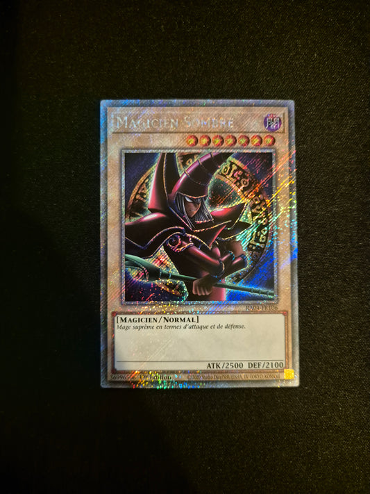 Carte Yu-Gi-Oh! Magicien Sombre Platinum Secret Rare RA04-FR106