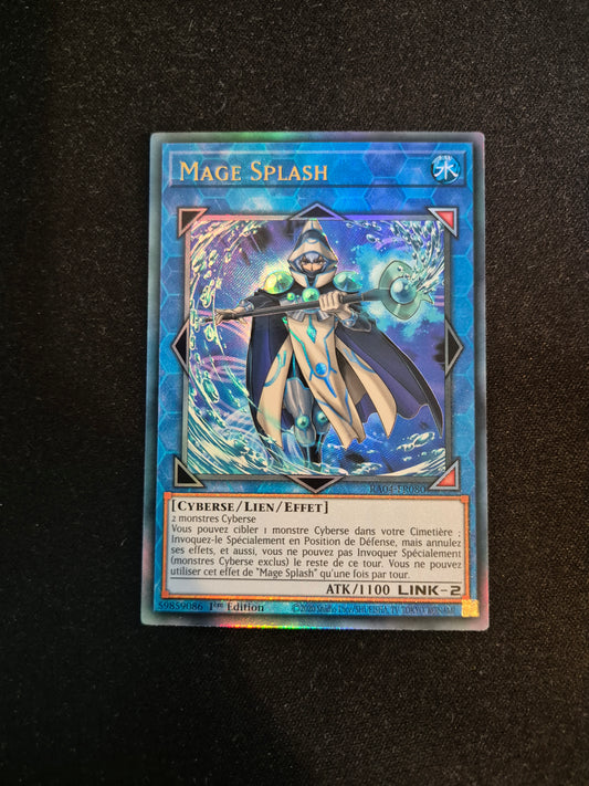 Carte Yu-Gi-Oh! Mage Splash Ultimate Rare RA04-FR080