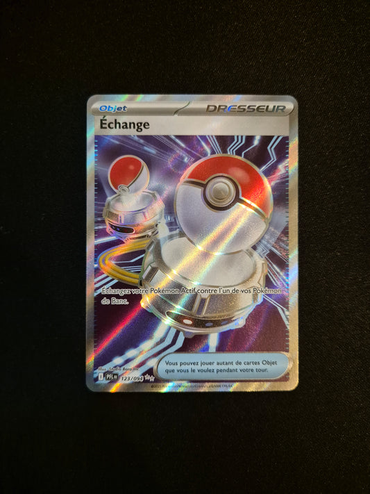 Carte Pokémon Echange Full Art 123/094 ME02 Flammes Fantasmagoriques