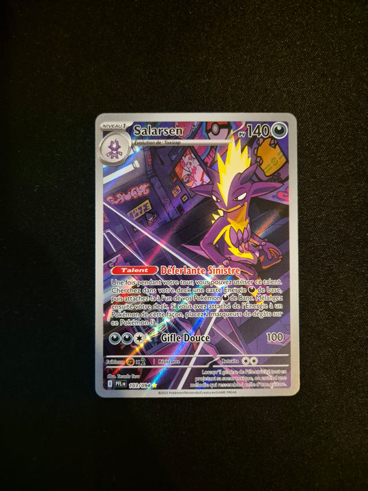 Carte Pokémon Salarsen Art Rare AR 103/094 ME02 Flammes Fantasmagoriques