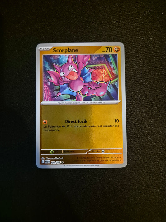 Carte Pokémon Scorplane Reverse 049/094 ME02 Flammes Fantasmagoriques