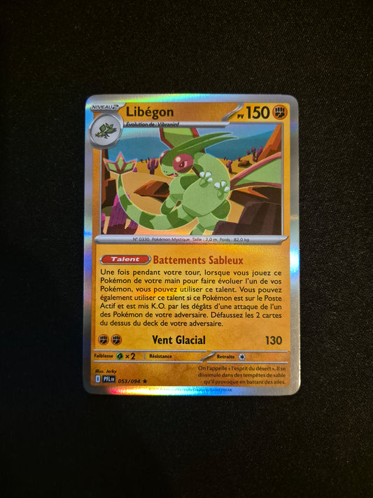 Carte Pokémon Libégon Holo 053/094 ME02 Flammes Fantasmagoriques