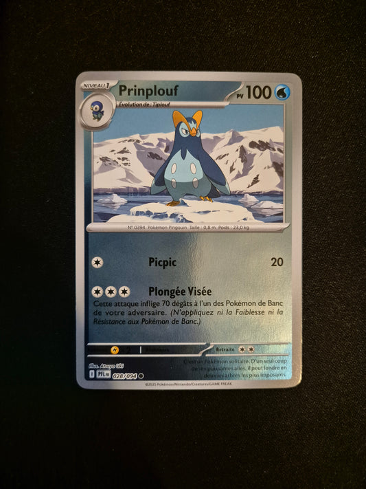 Carte Pokémon Prinplouf Reverse 028/094 ME02 Flammes Fantasmagoriques