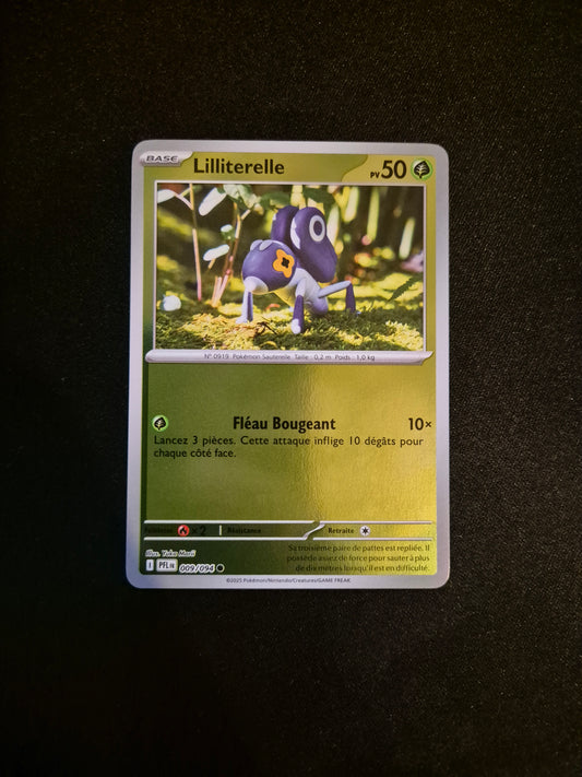 Carte Pokémon Lilliterelle Reverse 009/094 ME02 Flammes Fantasmagoriques