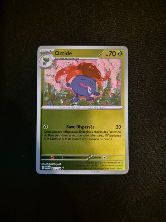 Carte Pokémon Ortide Reverse 002/094 ME02 Flammes Fantasmagoriques
